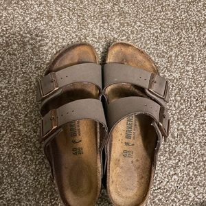 Brown Birkenstocks